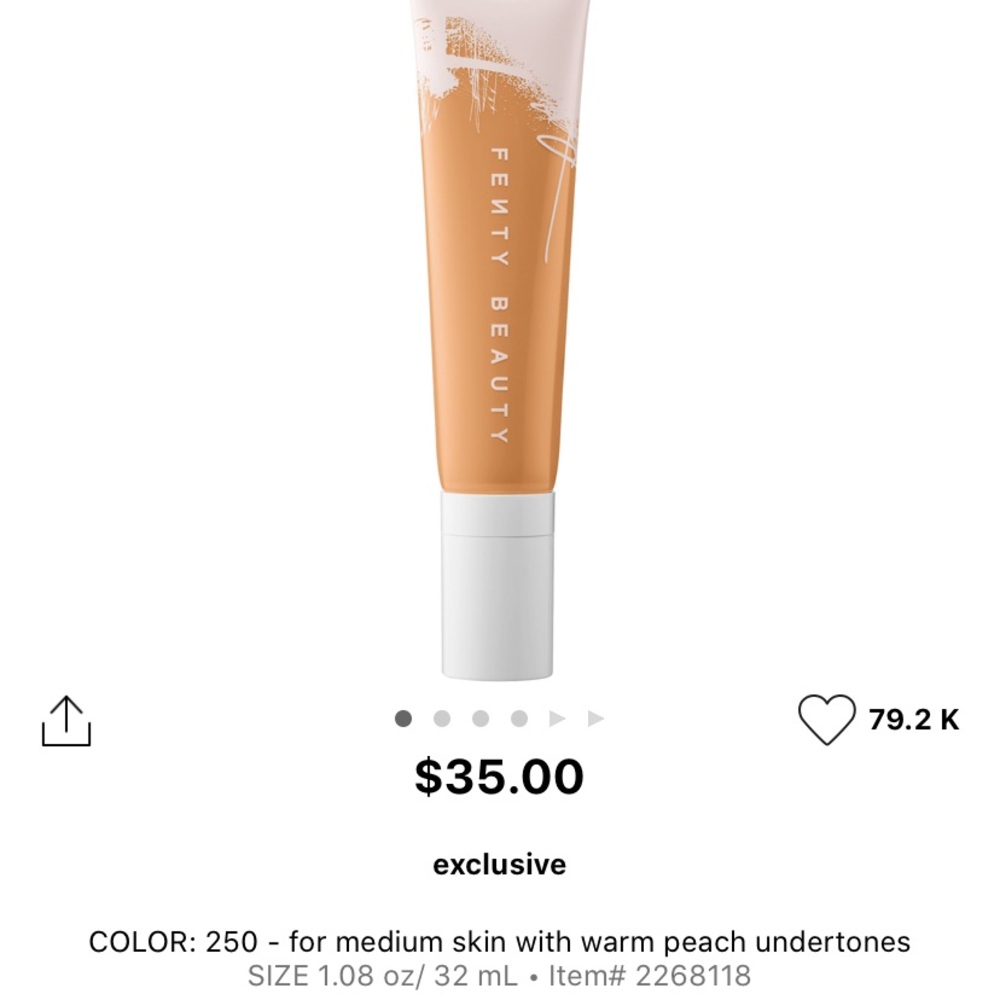 Fenty Beauty Pro filter foundation